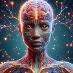 human nervous system,Generative AI,scientific background