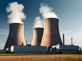 Fototapeta premium nuclear power station