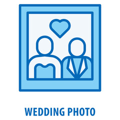Wedding Photo Icon simple and easy to edit for your design elements