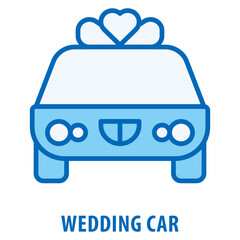 Wedding Car Icon simple and easy to edit for your design elements