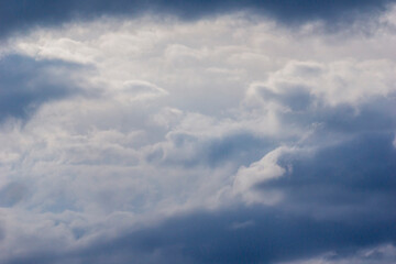blue sky with clouds