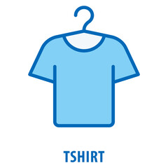 Tshirt Icon simple and easy to edit for your design elements