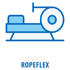 Ropeflex Icon simple and easy to edit for your design elements