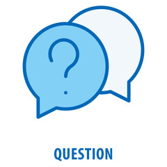 Question Icon simple and easy to edit for your design elements