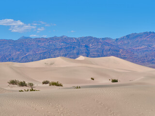 High-Resolution Scenic View of Sand Dunes in Death Valley National Park