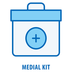 Medial Kit Icon simple and easy to edit for your design elements