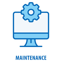 Maintenance Icon simple and easy to edit for your design elements