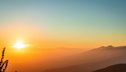 Obraz premium Nature Sunset Background
