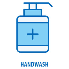 Handwash Icon simple and easy to edit for your design elements