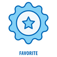 Favorite Icon simple and easy to edit for your design elements