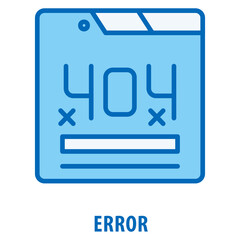 Error Icon simple and easy to edit for your design elements