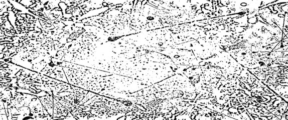 Scratched Grunge Urban Background Texture Vector. Dust Overlay Distress Grainy Grungy Effect. Distressed Backdrop Vector Illustration. Isolated Black on White Background. EPS 10.