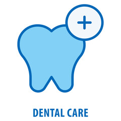 Dental care Icon simple and easy to edit for your design elements