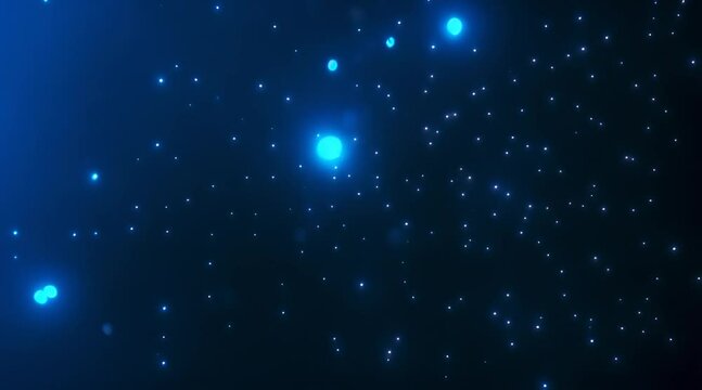Seamless transition from warm golden bokeh lights to cool blue tones. Perfect for festive, celebration, and abstract backgrounds