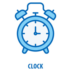 Clock Icon simple and easy to edit for your design elements