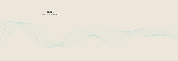 Abstract vector background with blue wavy lines. EPS10