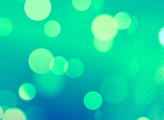Green bokeh square background for Banner, Poster, celebration, event and various design works