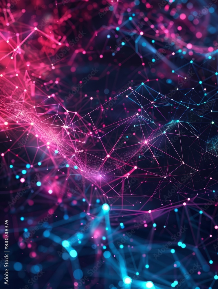 Poster abstract statistical big data concept complexity graphs and analytical diagrams in technology backgr