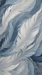 Fototapeta premium Swirling patterns of gray white and blue