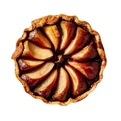 Tarte Tatin transparent background photo