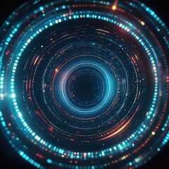Obraz premium Background of technological concepts