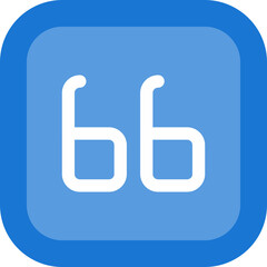 Obraz premium Quotation Icon