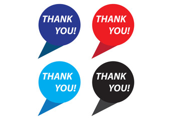 Thank you message, surprise card, presentation, text, note, lettering, sing, banner, poster and handwritten typography business marketing and promotion vector illustration. 