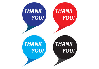 Thank you message, surprise card, presentation, text, note, lettering, sing, banner, poster and handwritten typography business marketing and promotion vector illustration. 