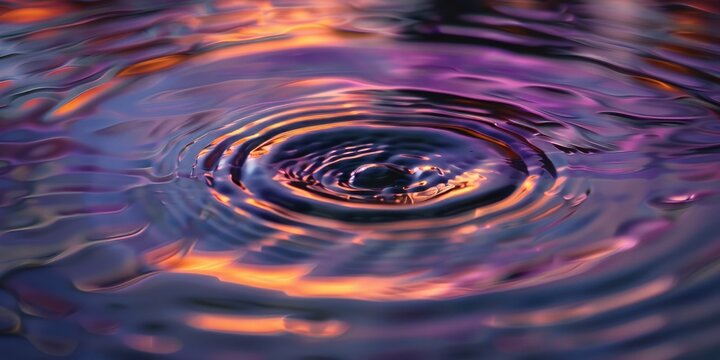 Resonate ,spread, vibration, water ripple abstract.