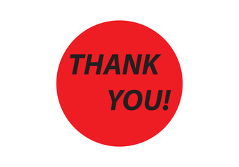 Thank you message, surprise card, presentation, text, note, lettering, sing, banner, poster and handwritten typography business marketing and promotion vector illustration. 