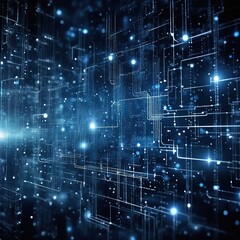 Obraz premium Background of technological concepts