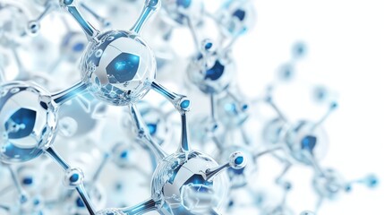 TECHNOLOGY Structure background. 3d rendering 3d illustration . isolated on white background