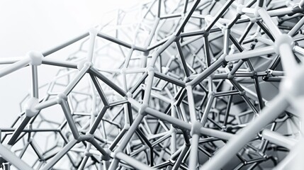 TECHNOLOGY Structure background. 3d rendering 3d illustration . isolated on white background