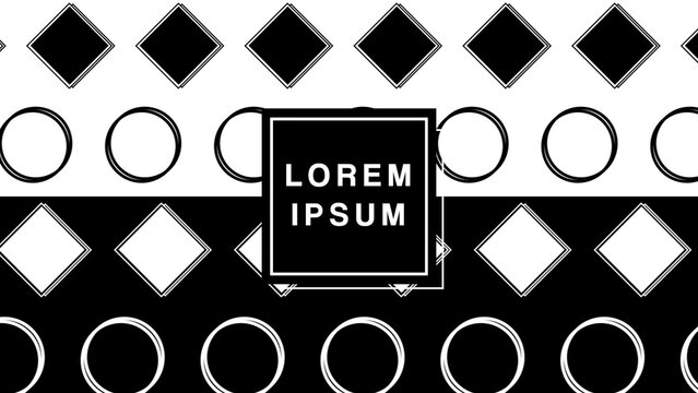 Black & White Modern Title Card Intro