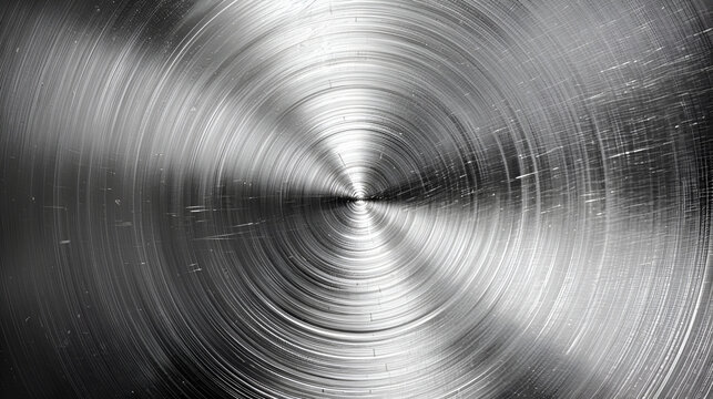 Abstract industrial background and stainless steel texture. 3d rendering, Metal forming from CNC Lathing machine texture

