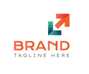 Arrow logo icon design template elements. Usable for Business and Technology Logos.
