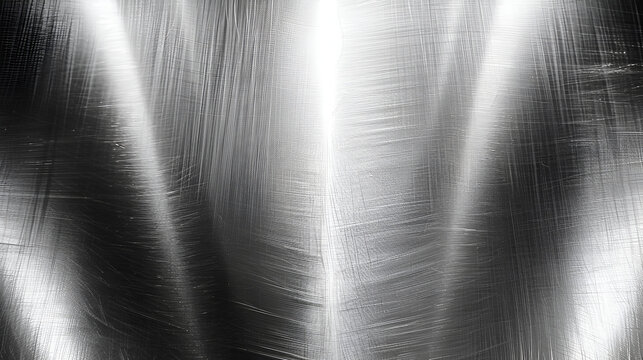 Abstract industrial background and stainless steel texture. 3d rendering, Metal forming from CNC Lathing machine texture

