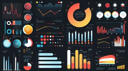 Obraz premium Infographics