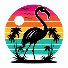 vibes-t-shirt-design--black-silhouette-illustratio