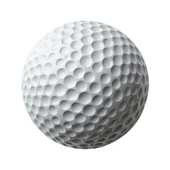 Golf Ball Construction, Core, Cover, and Compression - Crafting the Perfect Sphere for Performance, Transparent Background