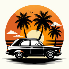 vibes-t-shirt-design--black-silhouette-illustratio