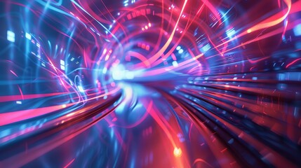 Technology background abstract. Computer generated abstract background hyper realistic 