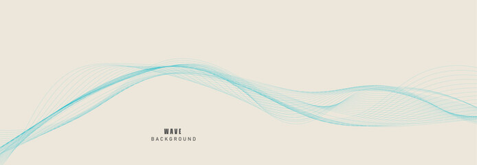 abstract blue wave background