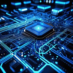 Fototapeta premium Background of technological concepts