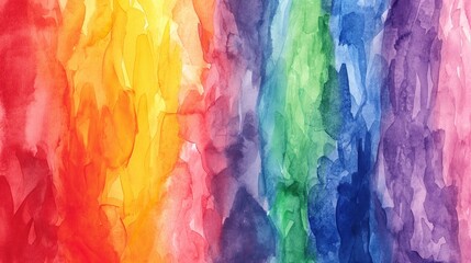 colorful rainbow watercolor paper texture, background for overlay