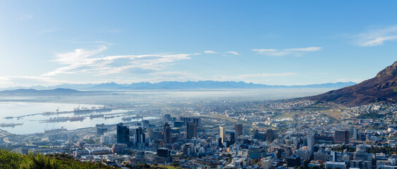 panorama of Cape Town 
