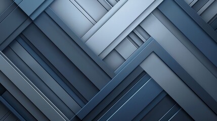 Obraz premium Create a modern abstract background with an illustration of vector arrows in shades of gray and blue hyper realistic 