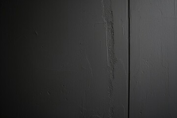 Obraz premium Rough textured background of a dark grey painted concrete wall with a vertical line detail, perfect for adding a touch of industrial style to any project