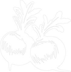 rutabaga outline
