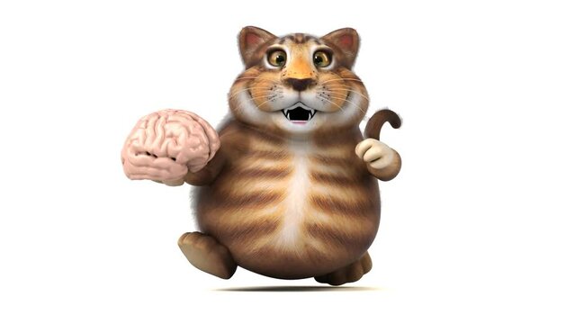 Fun cat - 3D Animation